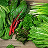 Image of assorted leafy green vegetables