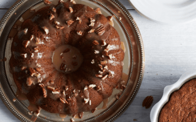 Butterscotch Squash Coffee Cake with Maple Glaze