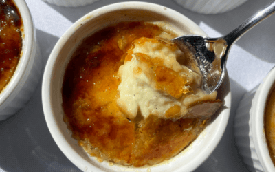 Rich and Creamy Dairy Free Crème Brulée